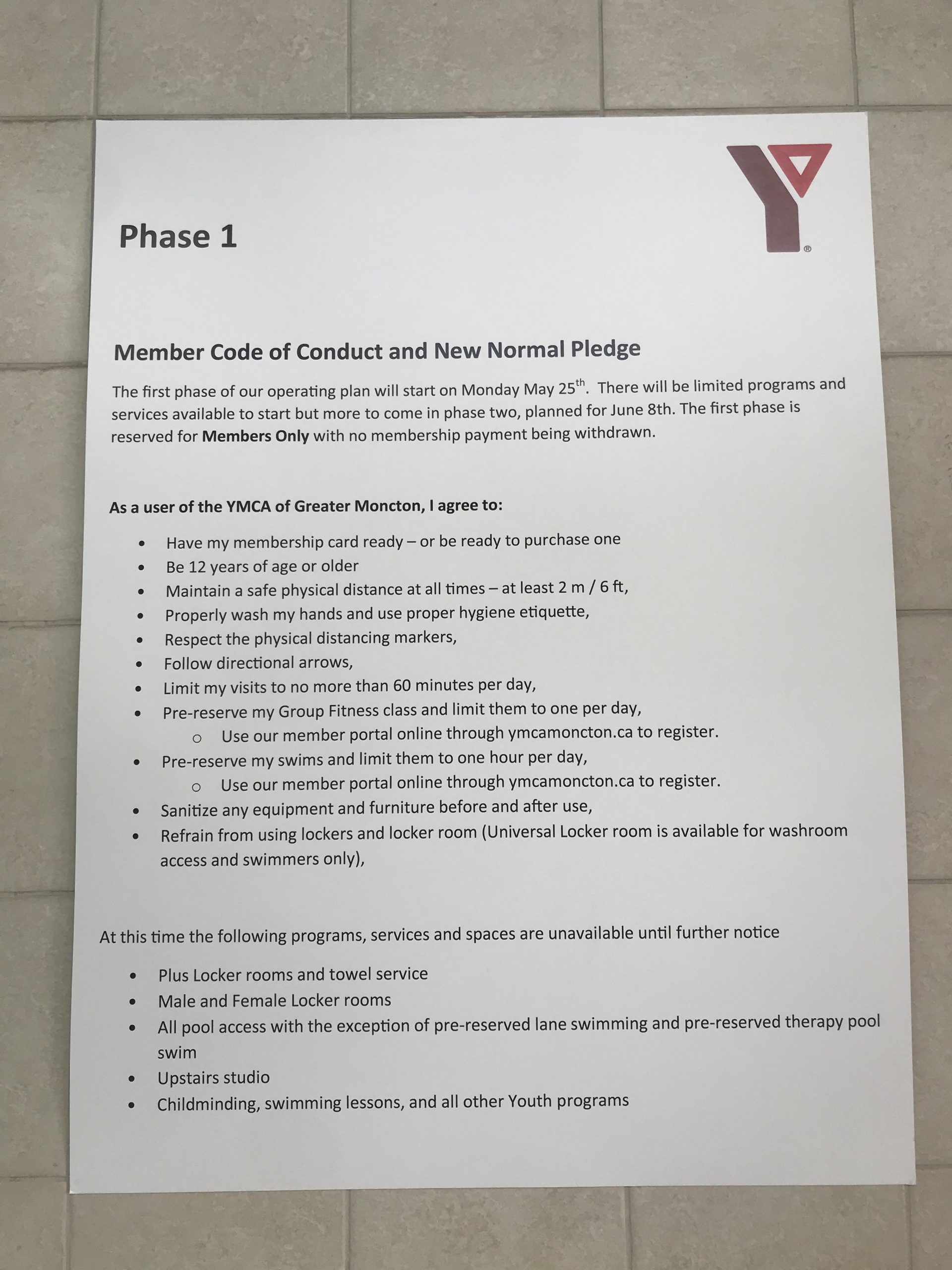 YMCA Reopens Fitness and Aquatics Centre 91.9 The Bend